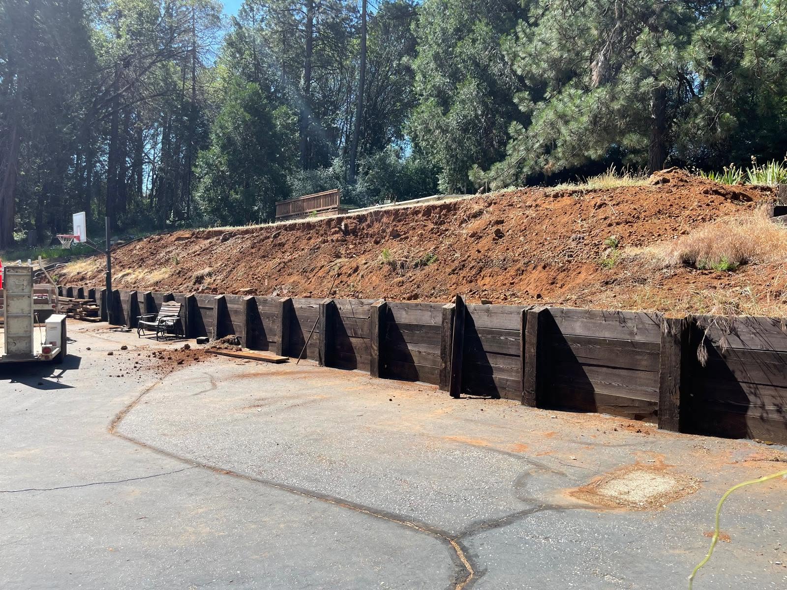 Wood Retaining Walls